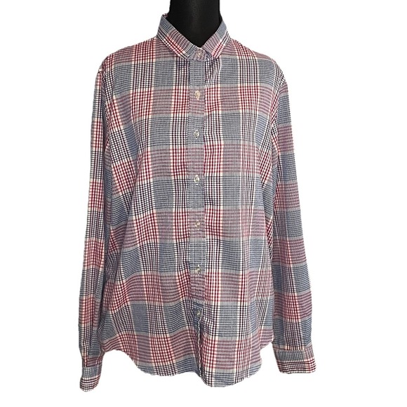 Authentic Vintage Wrangler Plaid Shirt Size Large Made in USA Women's - Picture 1 of 9